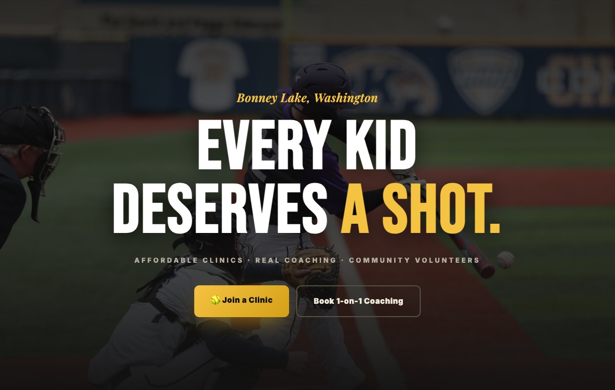 CoachPilot landing page